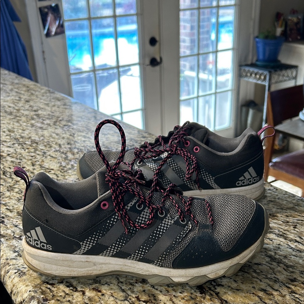 Adidas Women’s Black and White Athletic Shoes